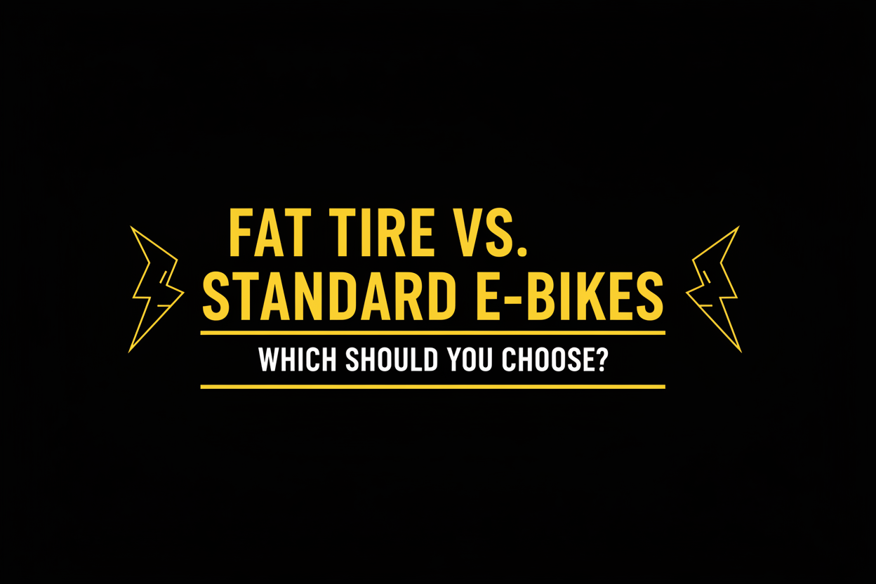 Fat tire vs. standard e-bikes — which electric bike should you choose